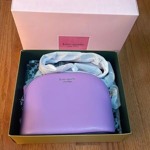 Kate Spade Spencer Small Dome Crossbody in Iris Bloom